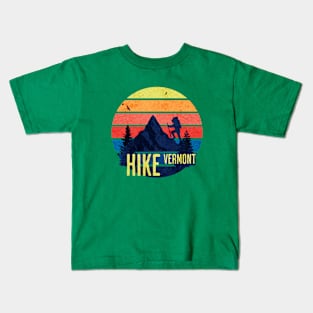 Hike Vermont Kids T-Shirt